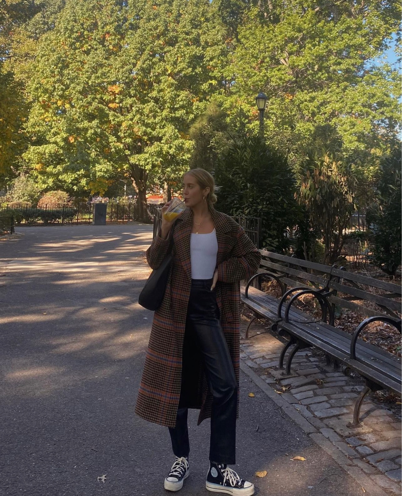 Garage maxi trench coat 
Wearing a size M/L
On sale now

#LTKSeasonal #LTKworkwear #LTKunder50