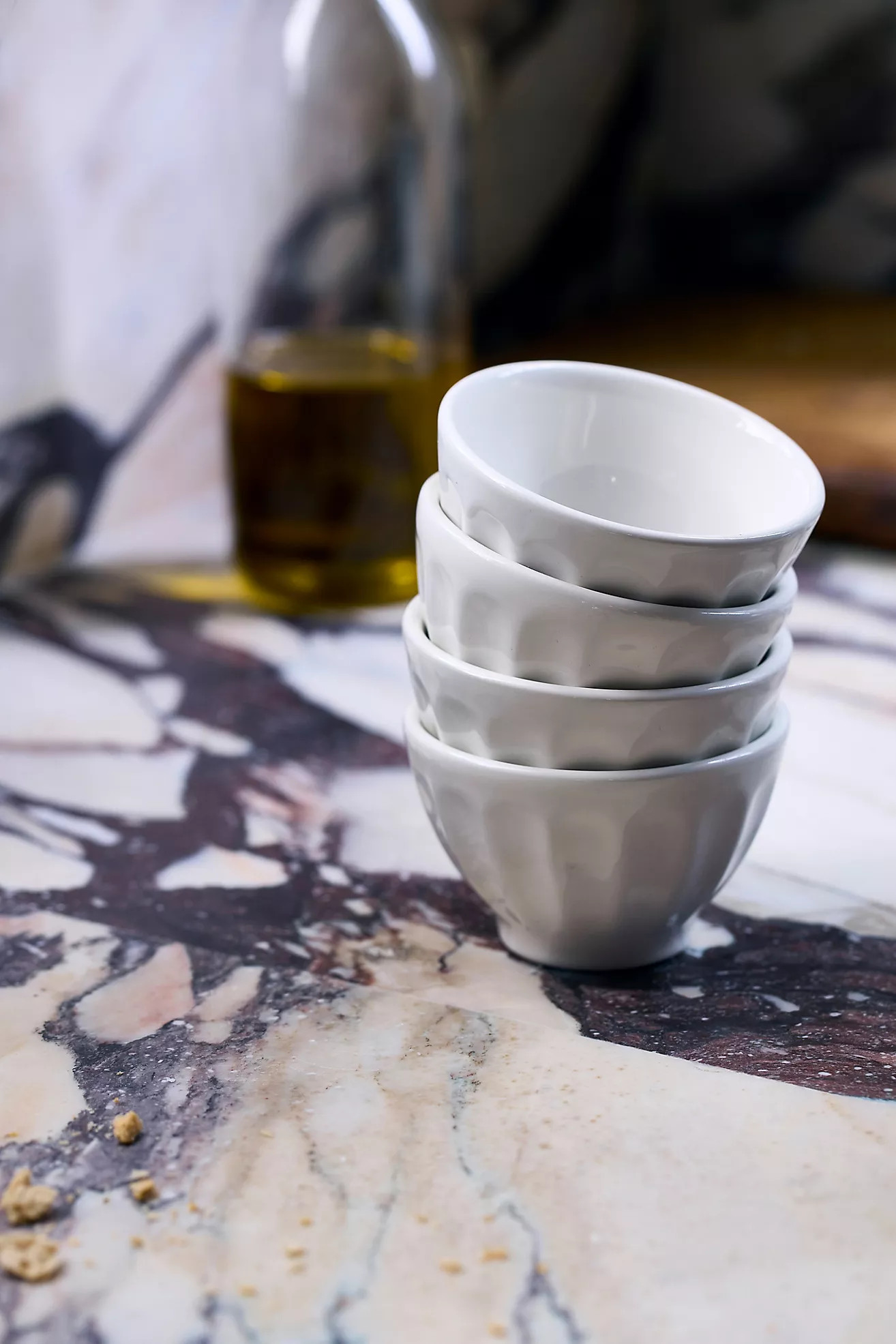 The Latte Stoneware Nut Bowls, Set of 4: Amelie Edition | Anthropologie (US)