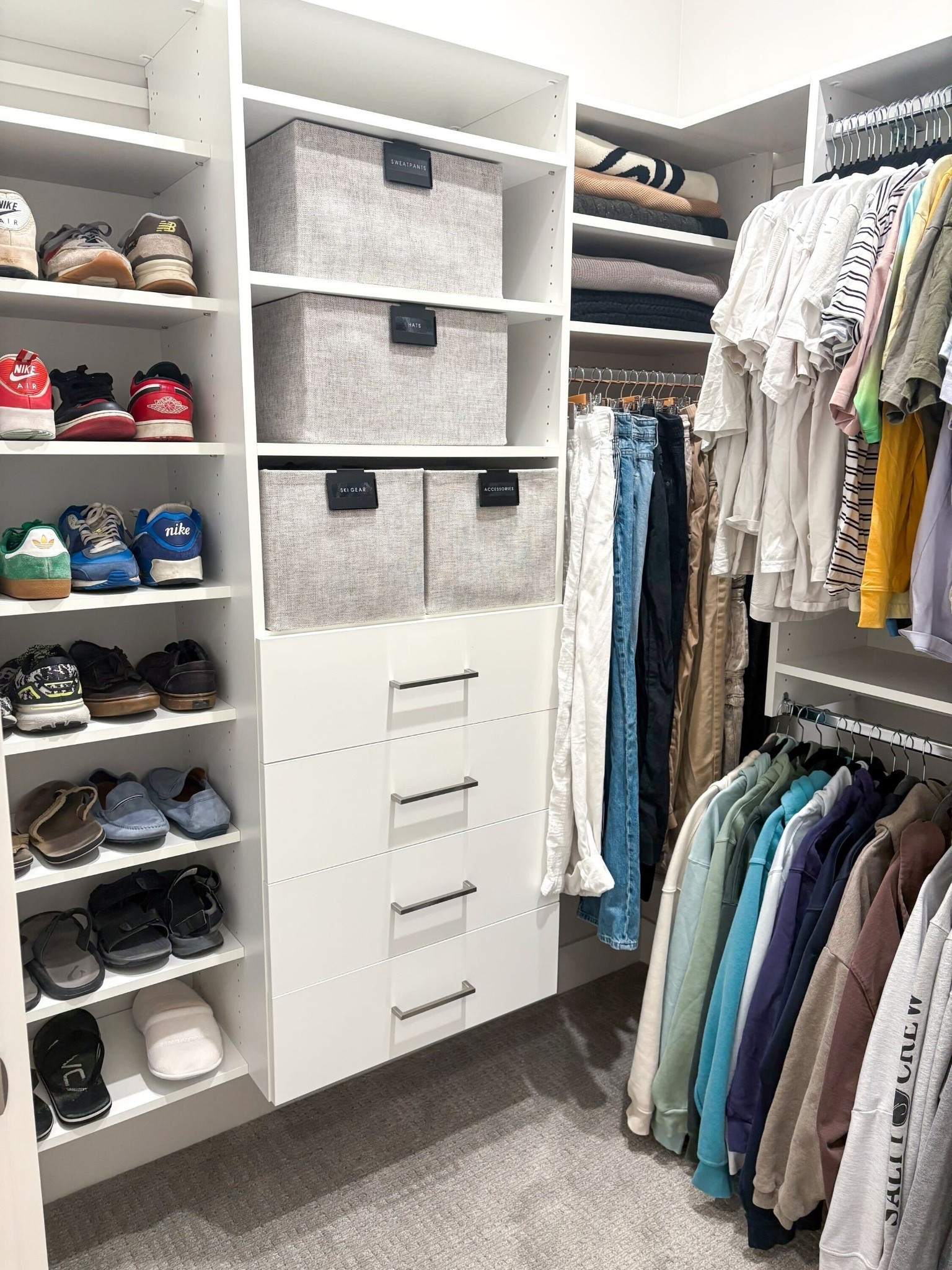 Check out what we used to organize this closet! #closetorganization #homeorganizer #professionalorganizing

#LTKHome