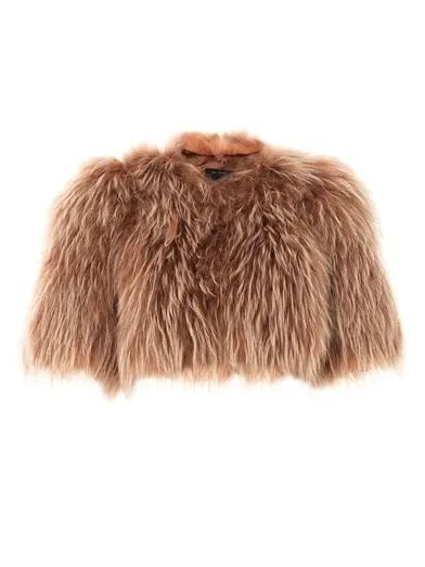 Cropped fur jacket | Matches (UK)