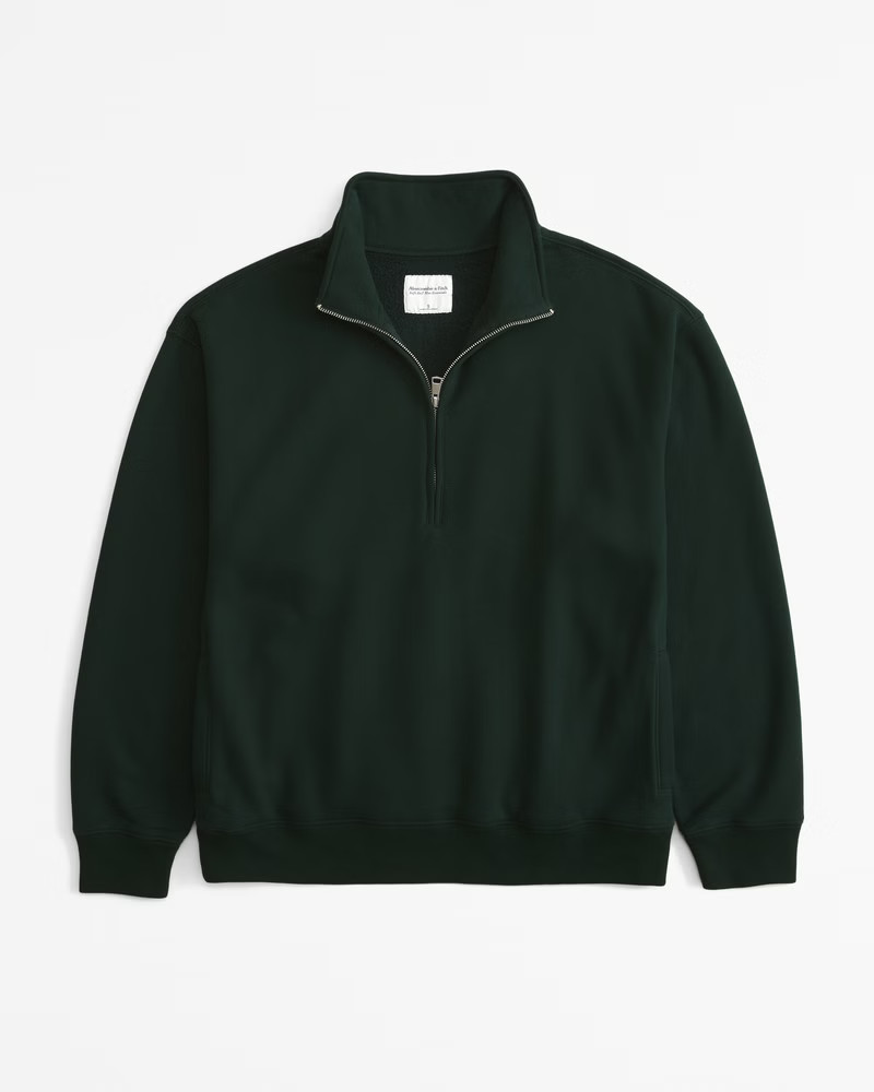 Essential Vintage Sunday Half-Zip | Abercrombie & Fitch (US)