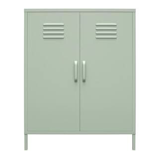 SystemBuild Evolution Bonanza Pale Green 2-Door Metal Locker Storage Cabinet DE42969 - The Home D... | The Home Depot
