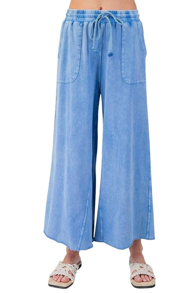 Easel Wide Leg Bohemian Palazzo Pants | Amazon (US)