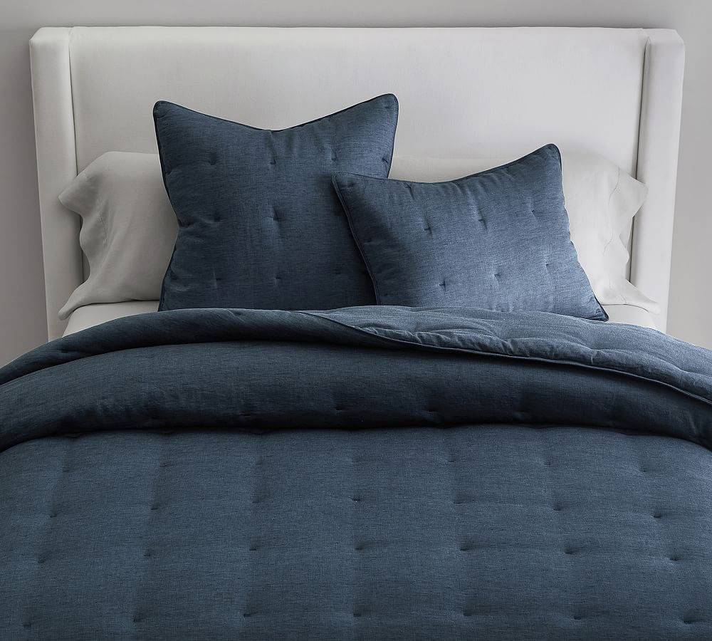 Belgian Flax Linen Comforter | Pottery Barn (US)