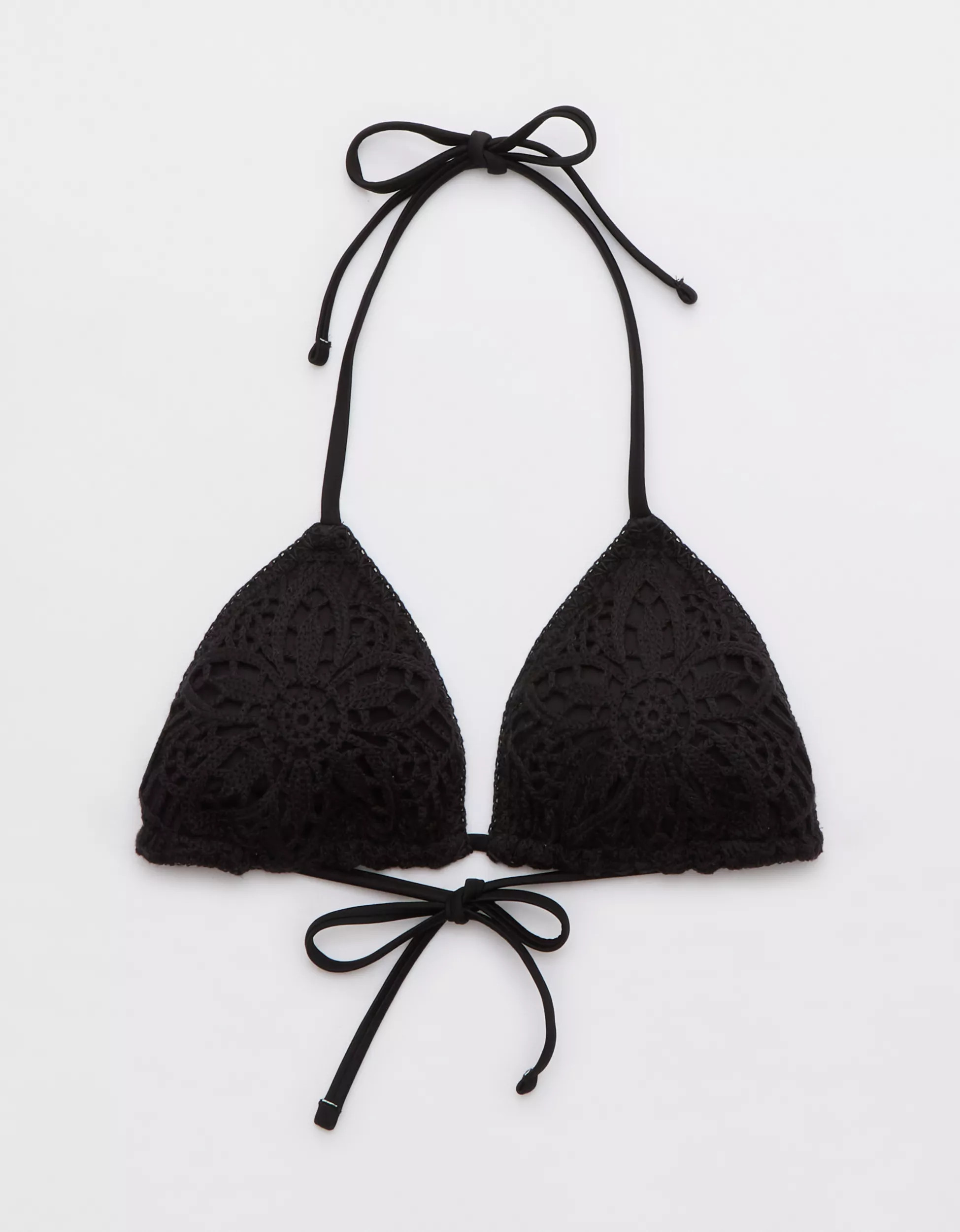 Aerie The Sun-Lover Crochet Bikini Top | Aerie