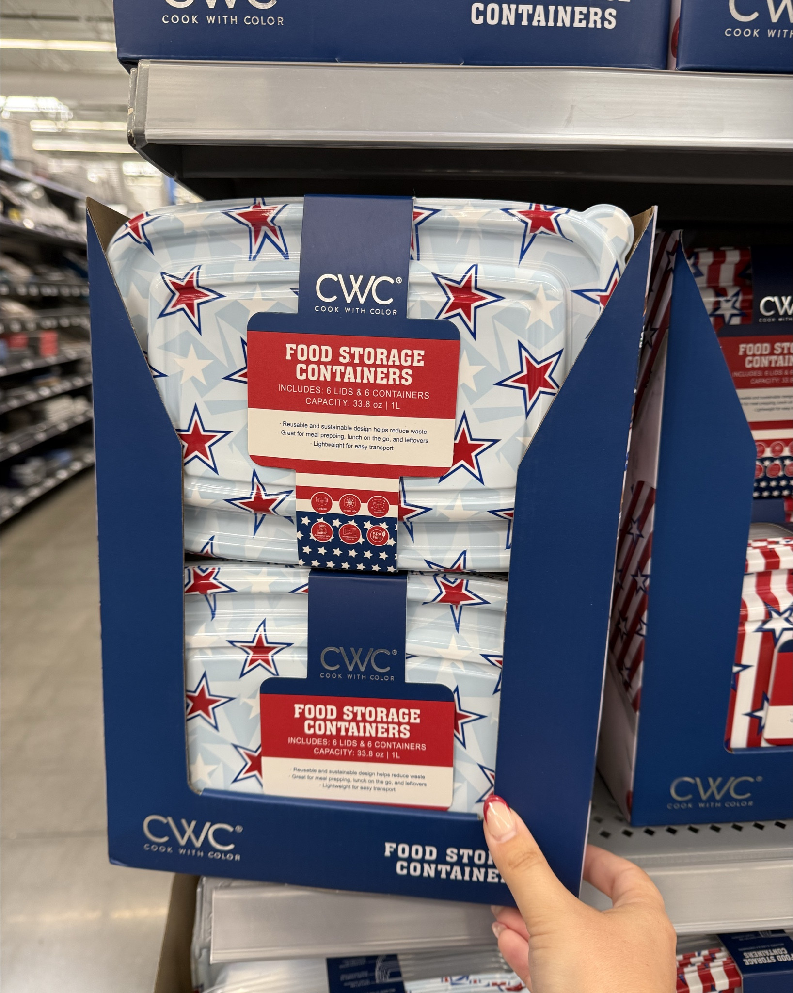 $5 food storage containers perfect for Memorial Day & 4th of July hosting! 🇺🇸

#LTKmomlife #LTKfoodie #LTKSeasonal
