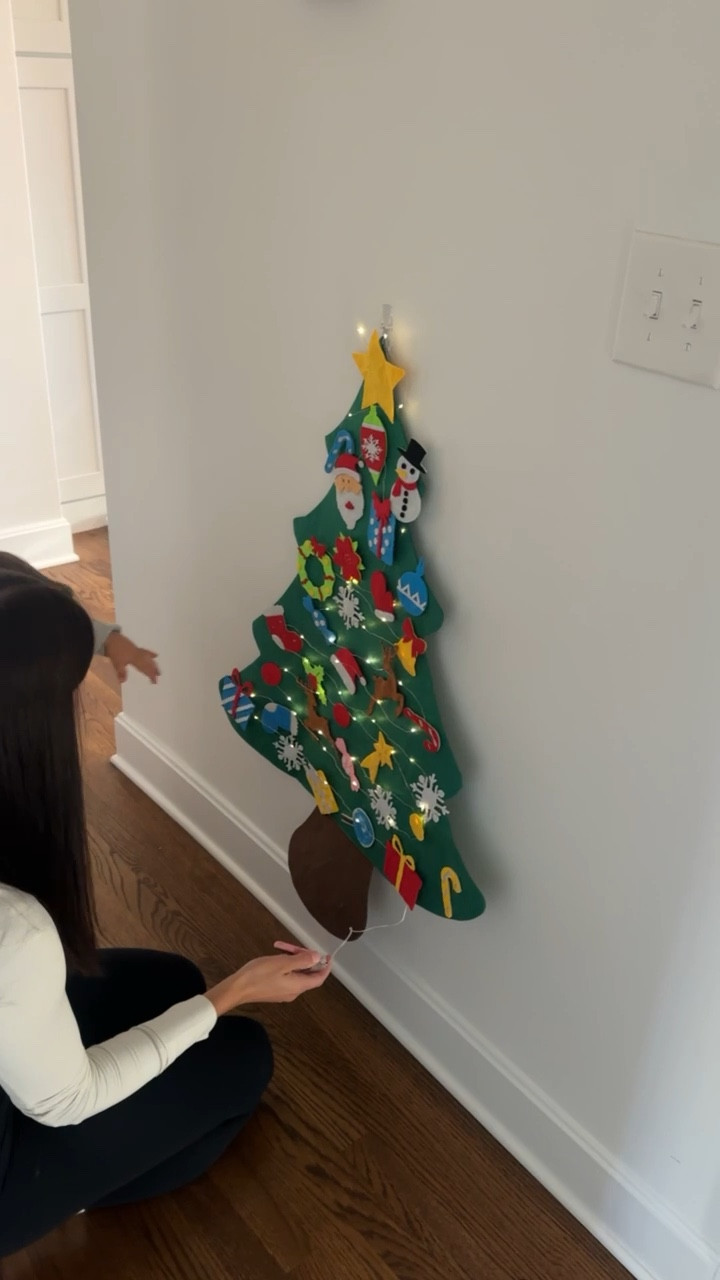 We love this light up felt tree from Amazon! Such a fun and easy Christmas toy for toddlers

#LTKbaby #LTKHoliday #LTKVideo