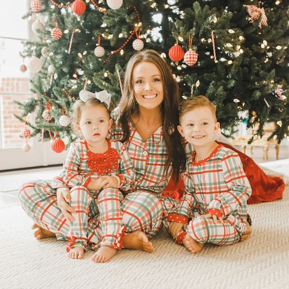 Christmas Pajamas Family Matching Pajamas Personalized | Etsy | Etsy (US)