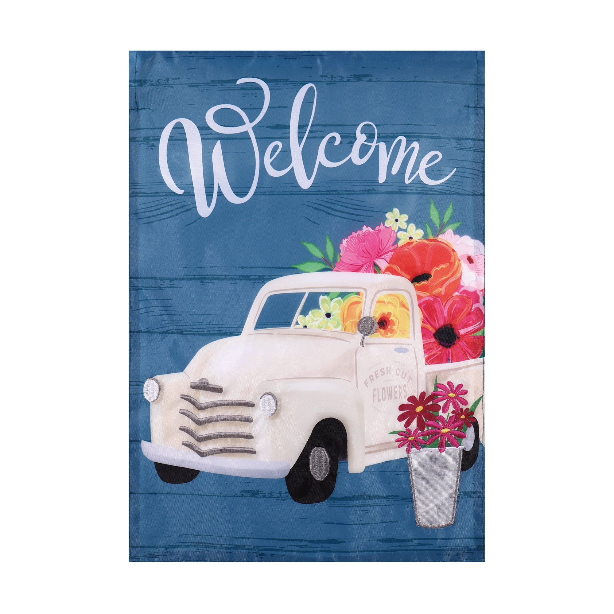Meadow Creek Flower Truck Flag - Walmart.com | Walmart (US)