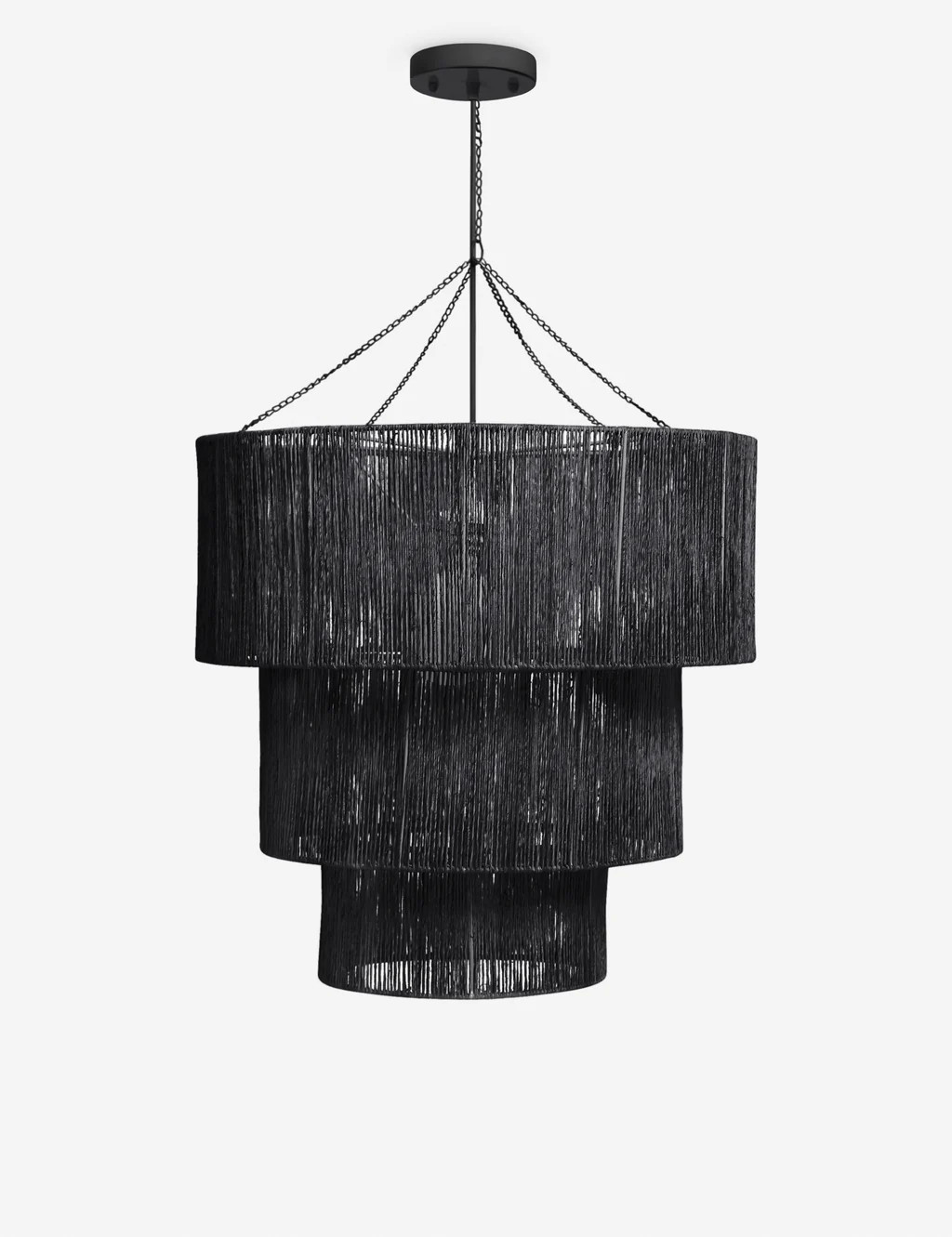 Chavette Chandelier, Black | Lulu and Georgia 