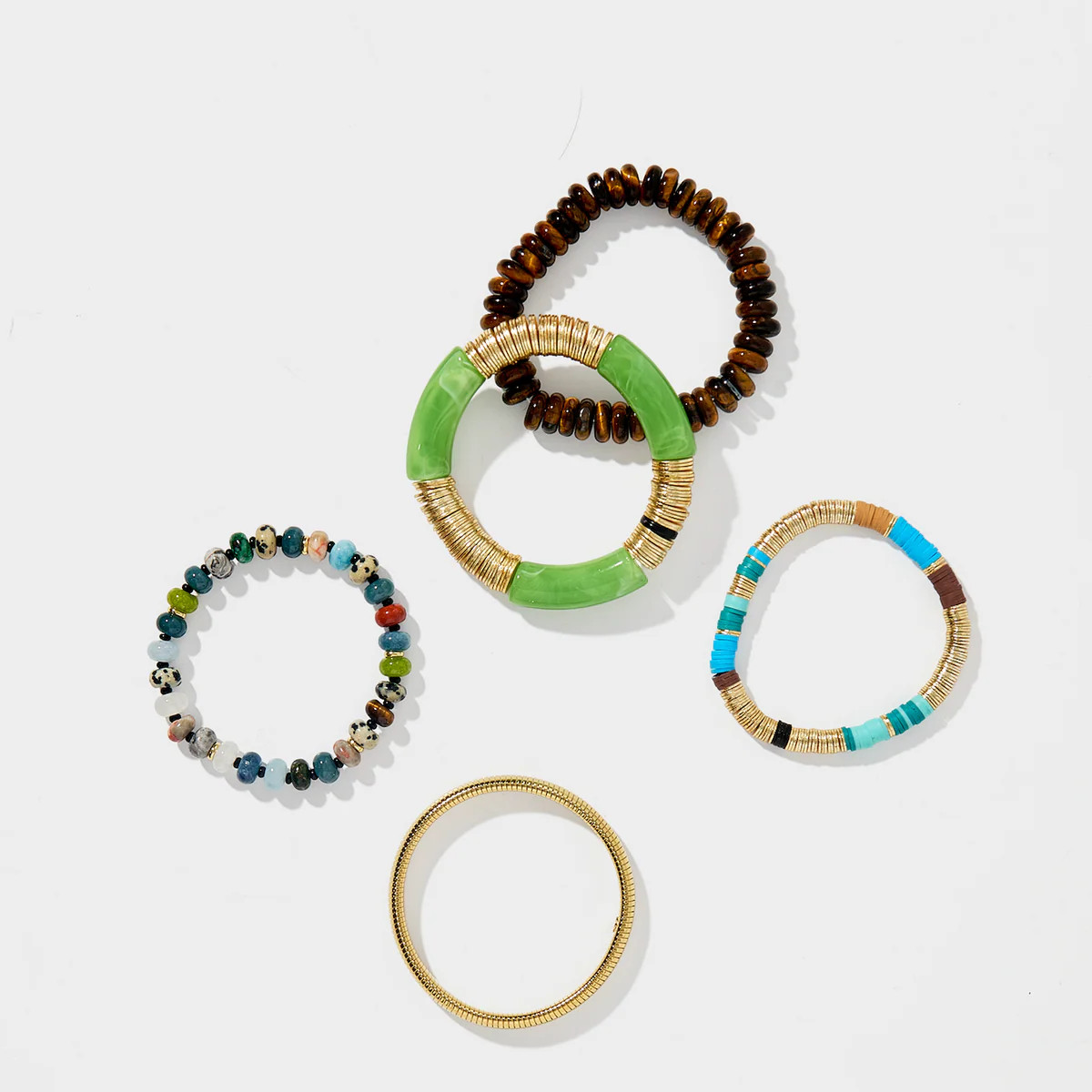 Anchor Bracelet Stack | Allie + Bess