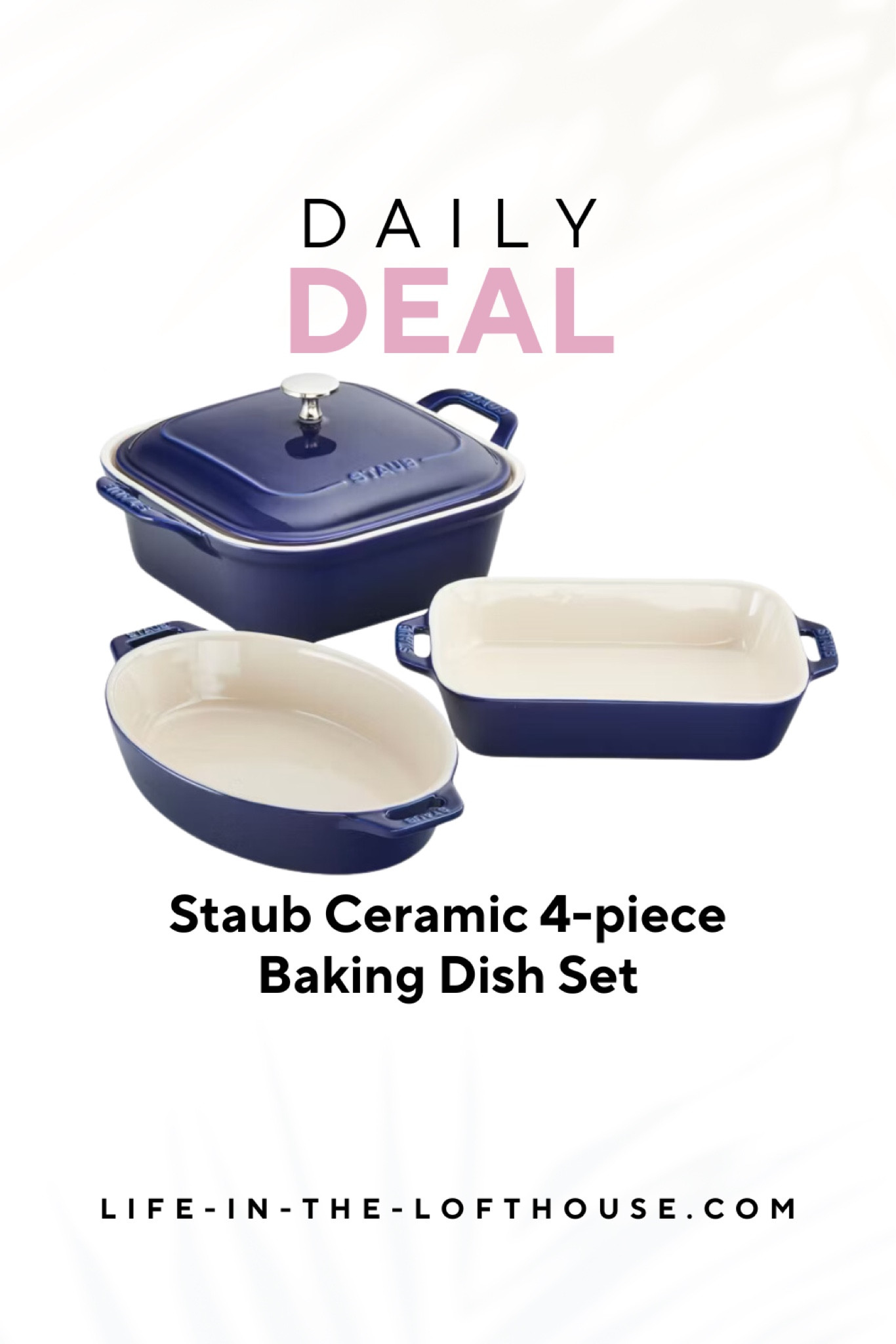 Save over $160 on this gorgeous Staub Ceramic 4-pc Baking Pans Set. Comes in 3 color options 

#LTKFallSale #LTKSaleAlert #LTKWedding