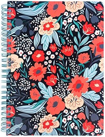 Steel Mill & Co Cute Red/Blue Mini Spiral Notebook, 8.25" x 6.25" Journal with Durable Hardcover ... | Amazon (US)