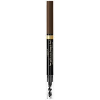 L'Oreal Paris Brow Stylist Shape and Fill Pencil 0.008 OZ, Dark Brunette | CVS Health