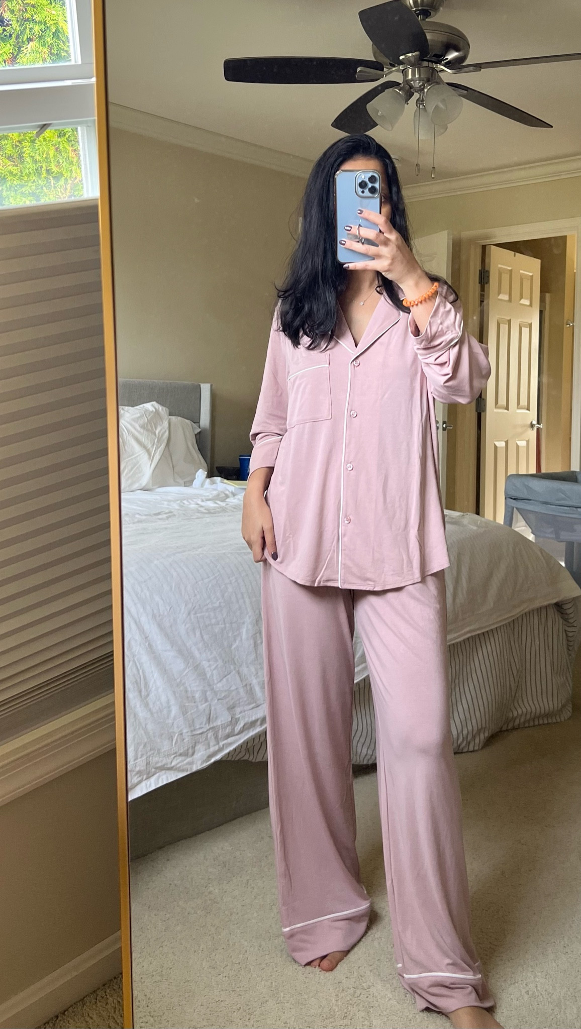 Absolutely love this PJ set.  So soft and comfortable 🤍 This is the second one I purchased in PINK. I already have the blue

#LTKSaleAlert #LTKFindsUnder50