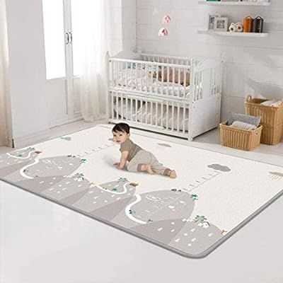 Nisorpa Baby Play mat Extra Soft Large Thick Crawling Mat for Baby Waterproof Non-Toxic Foldable ... | Amazon (UK)