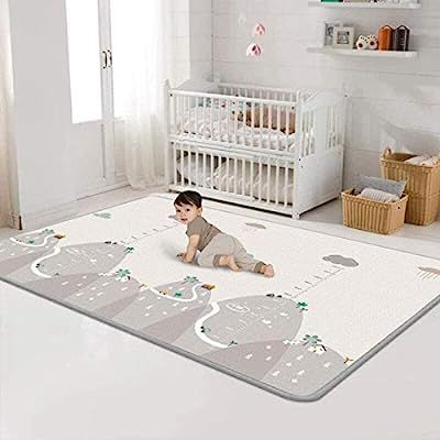 Nisorpa Baby Play mat Extra Soft Large Thick Crawling Mat for Baby Waterproof Non-Toxic Foldable ... | Amazon (UK)