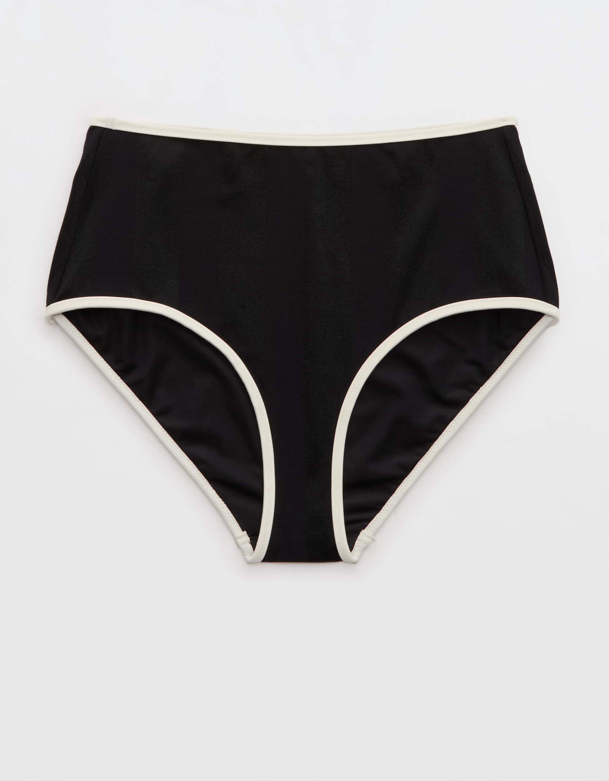 Aerie High Waisted Shine Bikini Bottom | Aerie