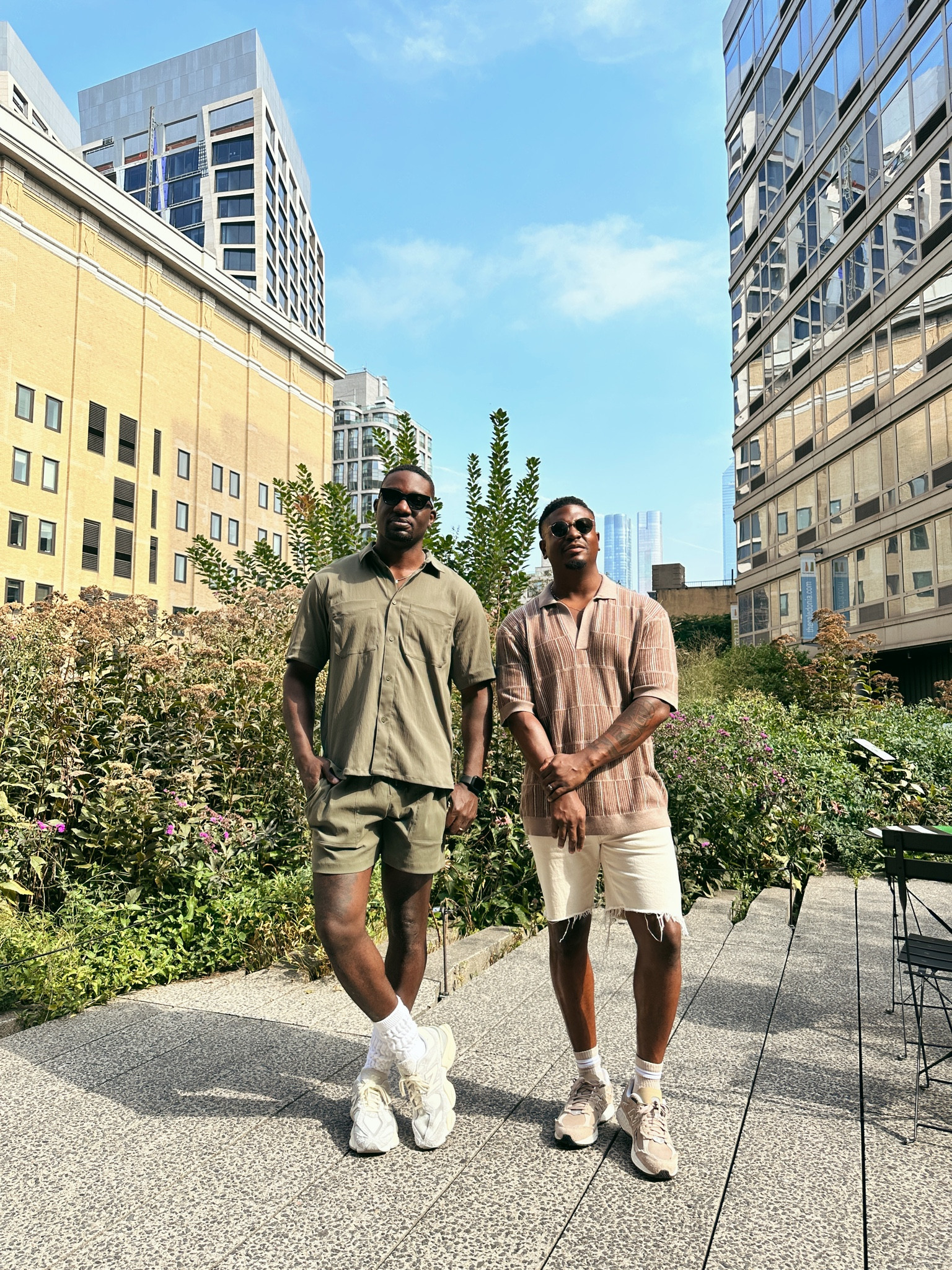 Lululemon coordinating olive colored set, new balance 9060 sneakers, Gucci sunglasses, Johnny collar knit polo shirt, loose fit denim shorts, new balance 2002 sneakers 

#LTKSeasonal #LTKstyletip #LTKmens