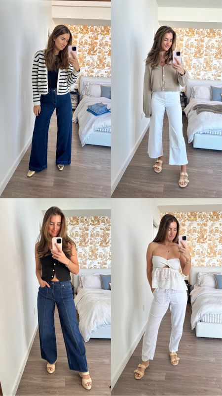 Spring outfits 1/3 from my TikTok! Lots of wide leg jeans and easy mix & match for pre spring!

#LTKU #LTKSpringSale #LTKstyletip