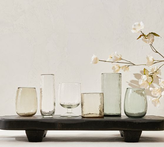 Hammered Glassware Collection | Pottery Barn (US)