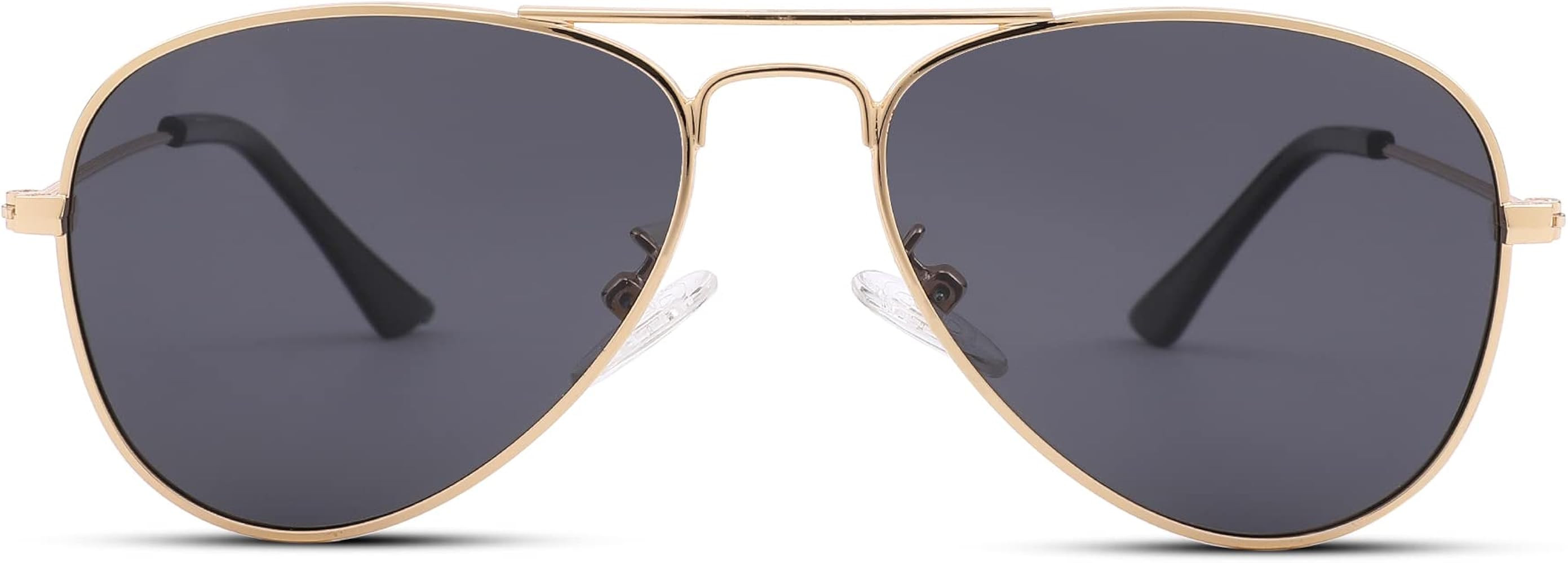 Pro Acme Small Polarized Aviator Sunglasses for Kids Boys Girls, Lightweight Metal Frame Age 2 ... | Amazon (US)