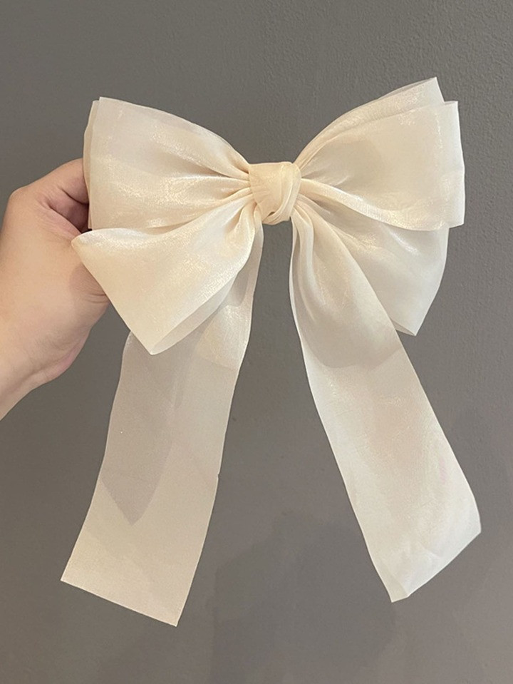 1 Peça Cor Sólida Em Forma De Laço Fashionable Elegante Grampos Para Cabelo | SHEIN