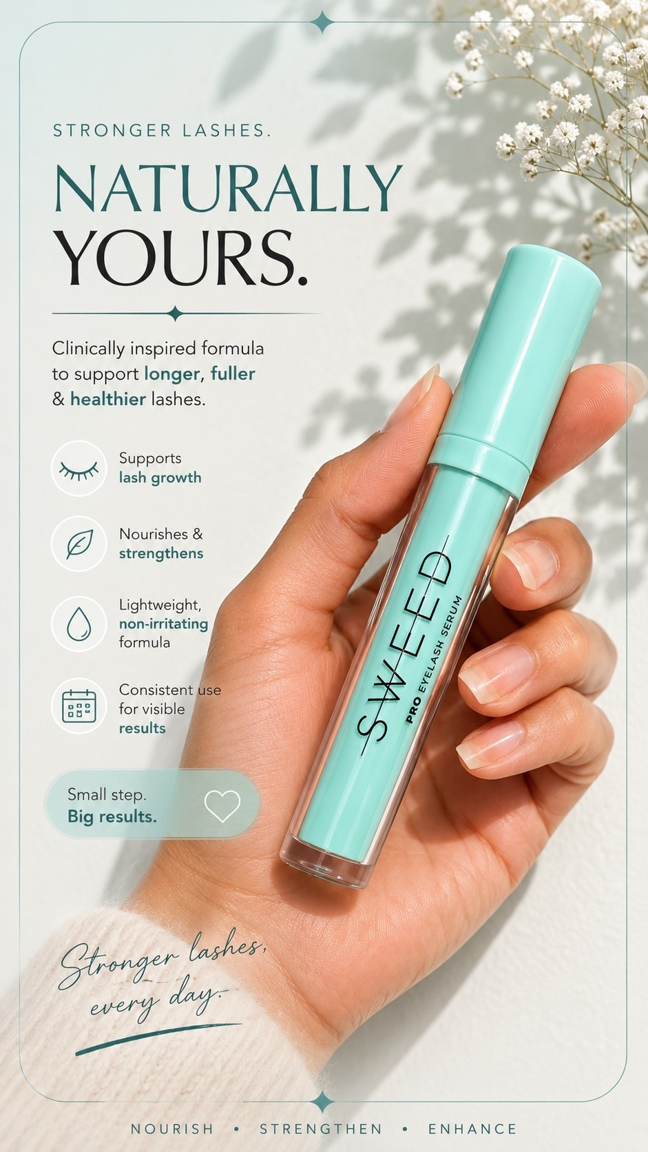 Clinically inspired formula to support longer, fuller & healthier lashes.

#LTKmorningroutine #LTKBeauty #LTKselfcare
