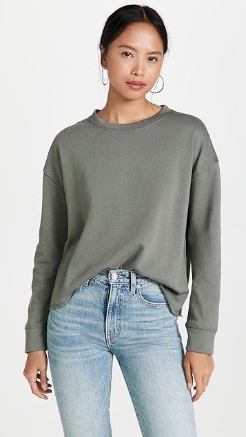 Eco Fleece Crew Sweatshirt | Shopbop