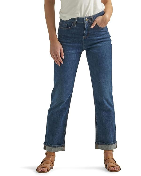 Lee Women's Mid Rise Boyfriend Jean | Amazon (US)