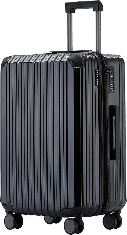 Münicase M816 TSA-Schloss Koffer Reisekoffer Trolley Kofferset Hardschale Boardcase (Schwarz, Gr... | Amazon (DE)