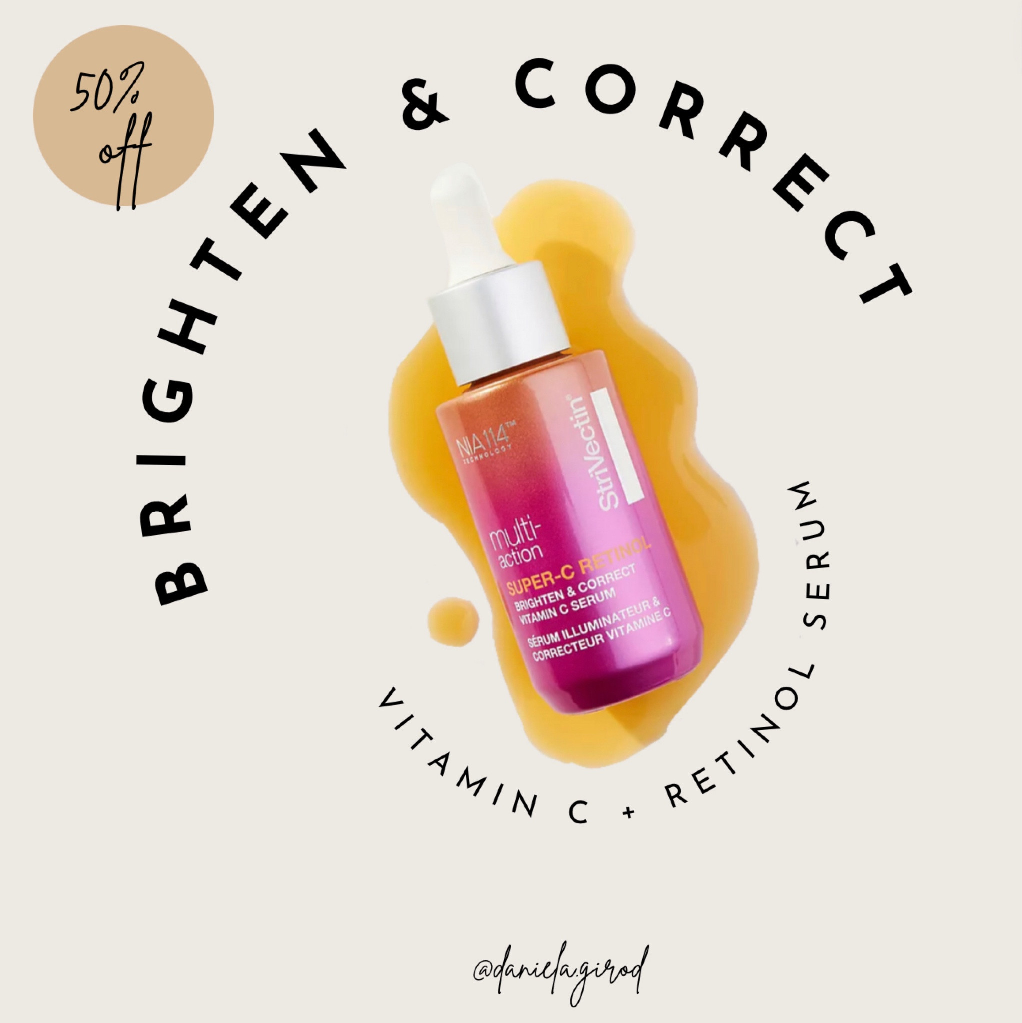 Skin Brightening & Correcting Serum. 
Glowy and lightweight serum for beautiful results.

#skincare #grwm #ulta #beautysale #dailyfind #LTKunder50 

#LTKsalealert #LTKSeasonal #LTKbeauty