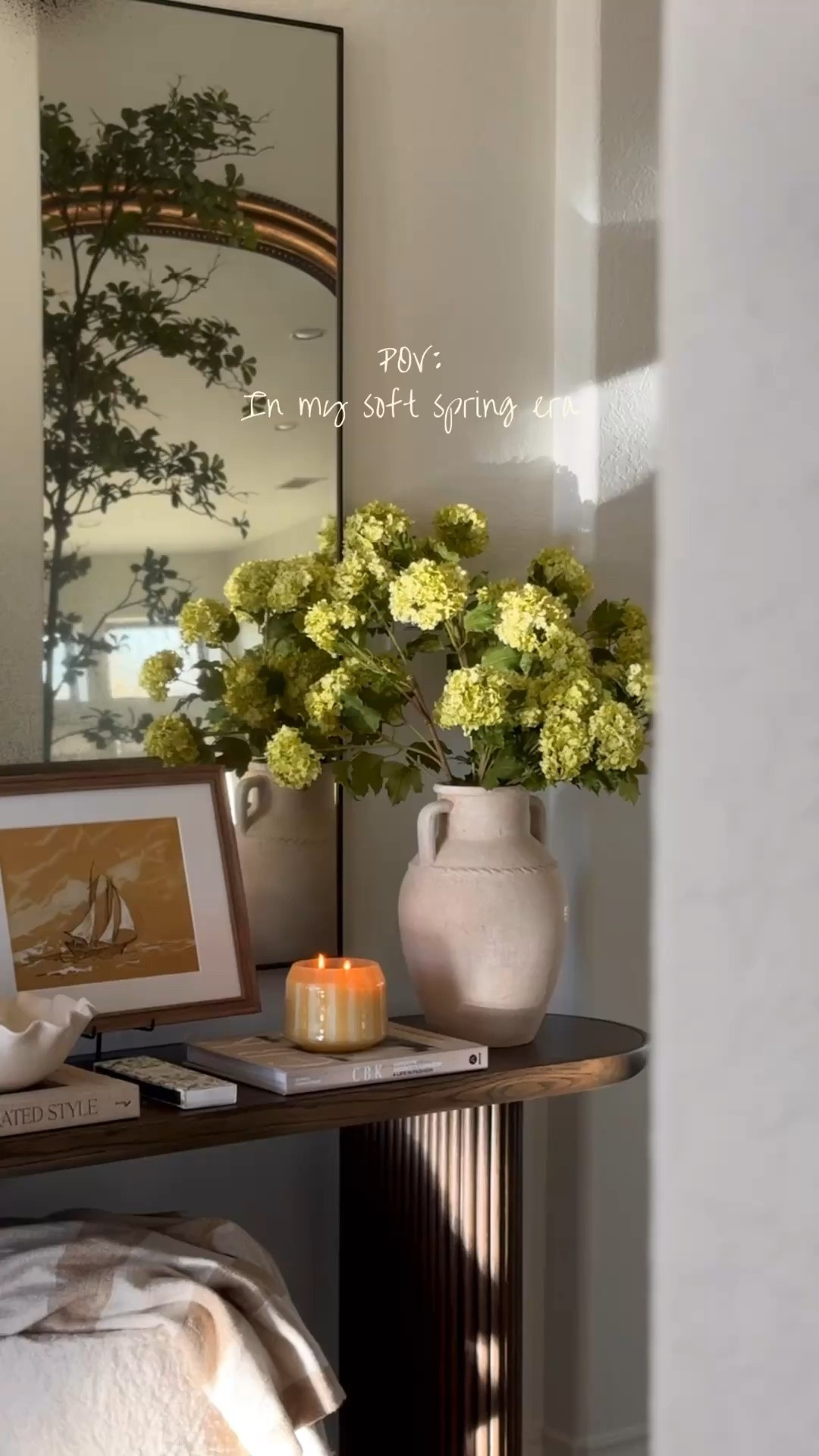 Spring entryway refresh ✨ 

#LTKHome #LTKSeasonal