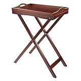 Winsome Wood Devon Butler TV Table with Serving Tray | Amazon (US)