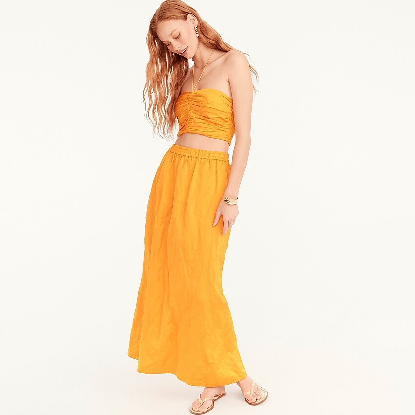 J.Crew: Collection Textured Satin Skirt Set For Women | J. Crew US