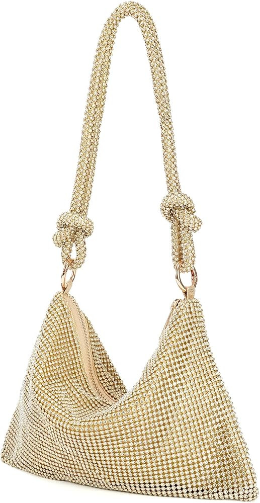 GEMIU Rhinestone Purse Sparkly Clutch Purses for Women Mini Handbags for Wedding Party Club Prom | Amazon (US)