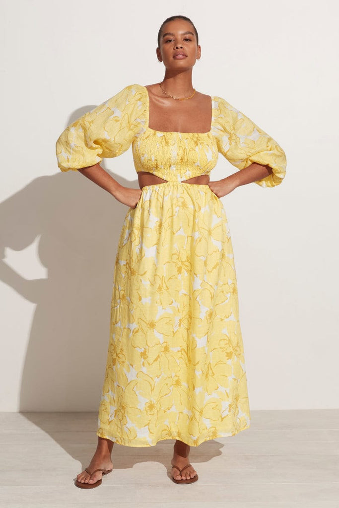 Nadiva Midi Dress Willa Floral Print - Final Sale | Faithfull (AU)