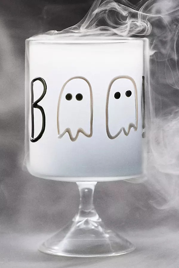 Word Play Halloween Wine Glass | Anthropologie (US)