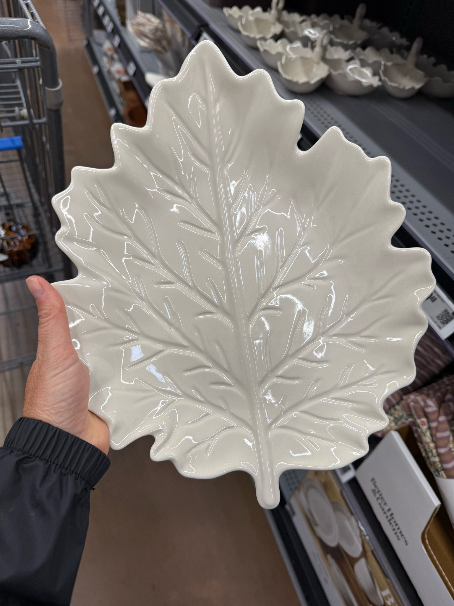 Better homes and garden ceramic leaf platter. Perfect for fall entertaining

#LTKSeasonal #LTKHome #LTKvlog