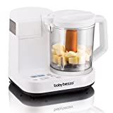 Baby Brezza Glass Baby Food Maker – Cooker and Blender to Steam and Puree Baby Food for Pouches in G | Amazon (US)