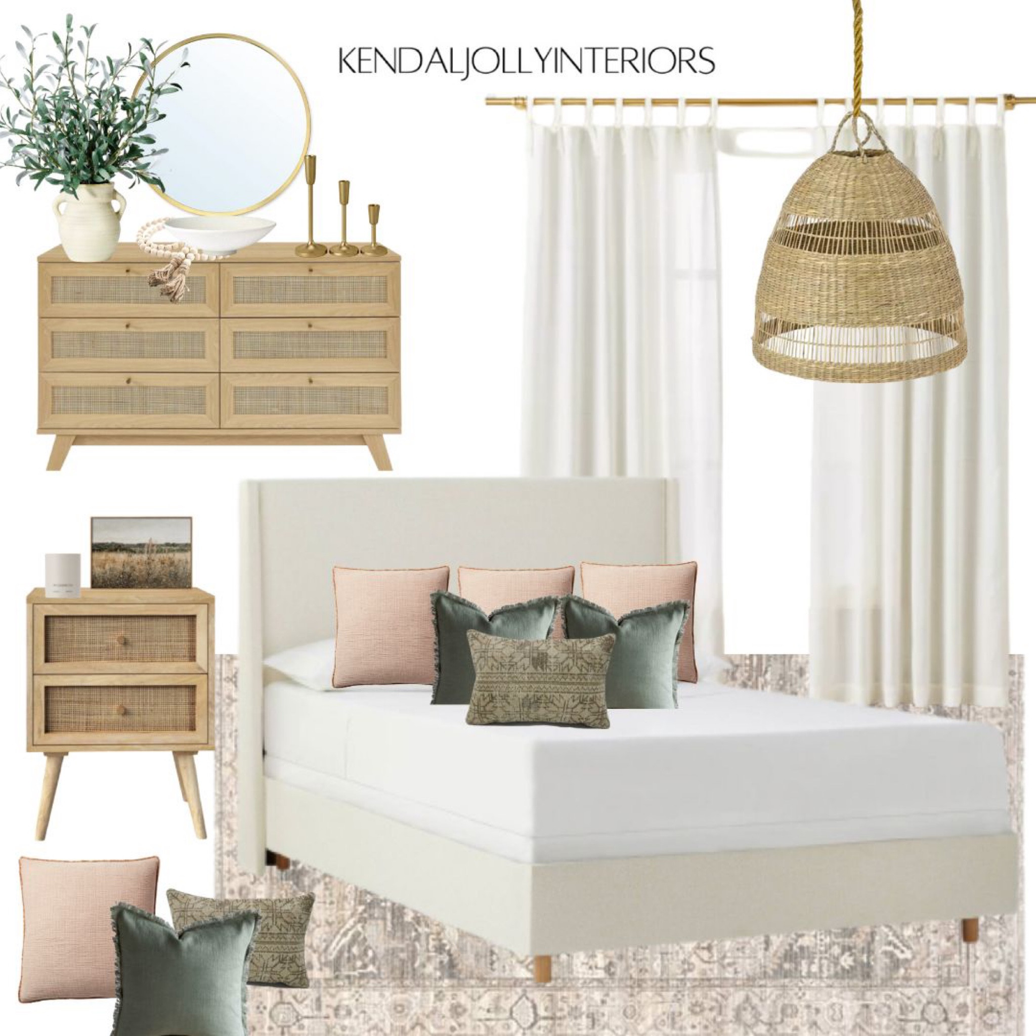 Clean, modern, organic bedroom. Rug, Scandinavian, interior design

Kendal Jolly Interiors

#LTKhome #LTKFind #LTKstyletip