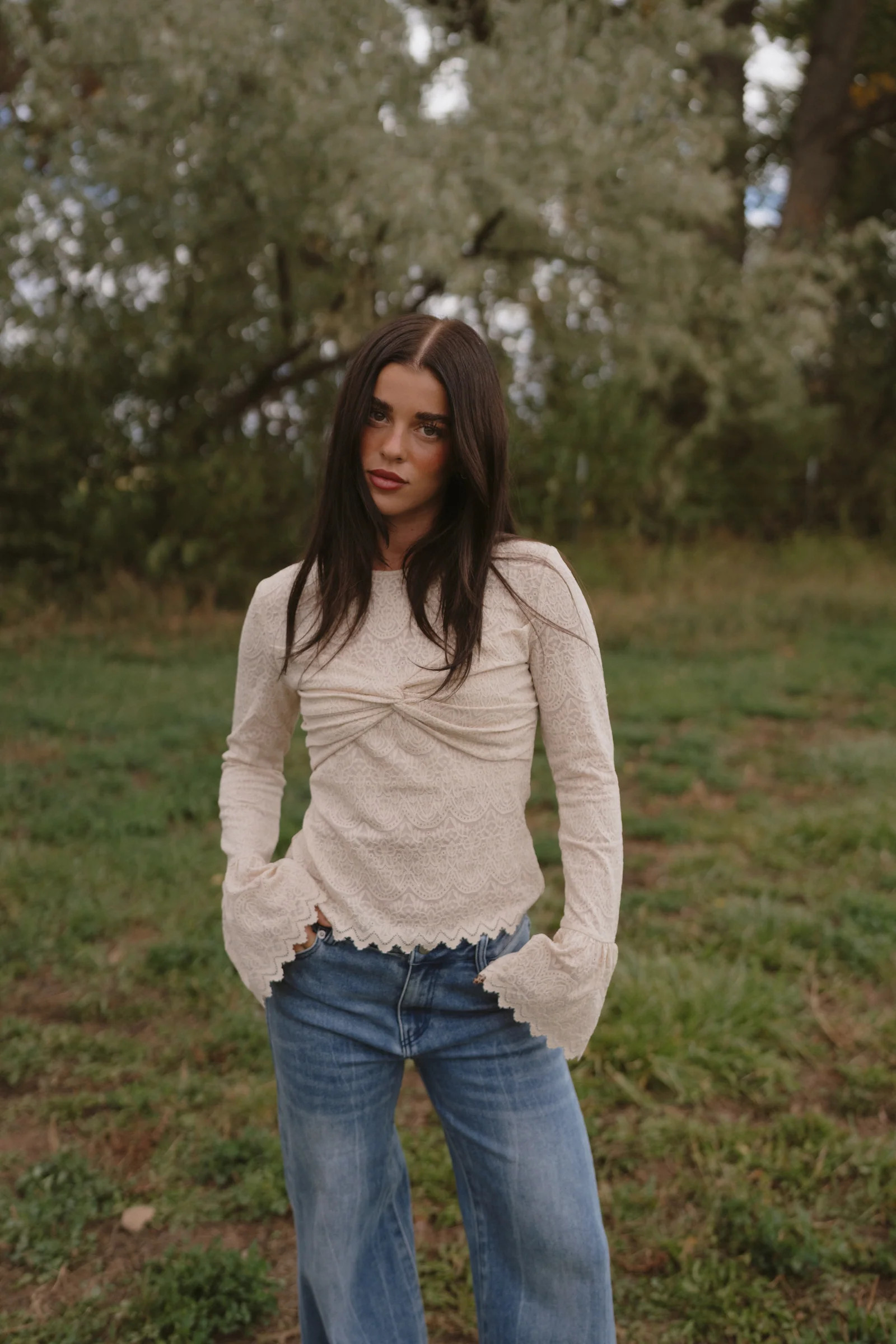 Joyful Lace Top | Goldie Lew Jewelry, LLC