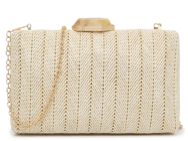 Kelly & Katie Stitched Gem-Lock Clutch | DSW