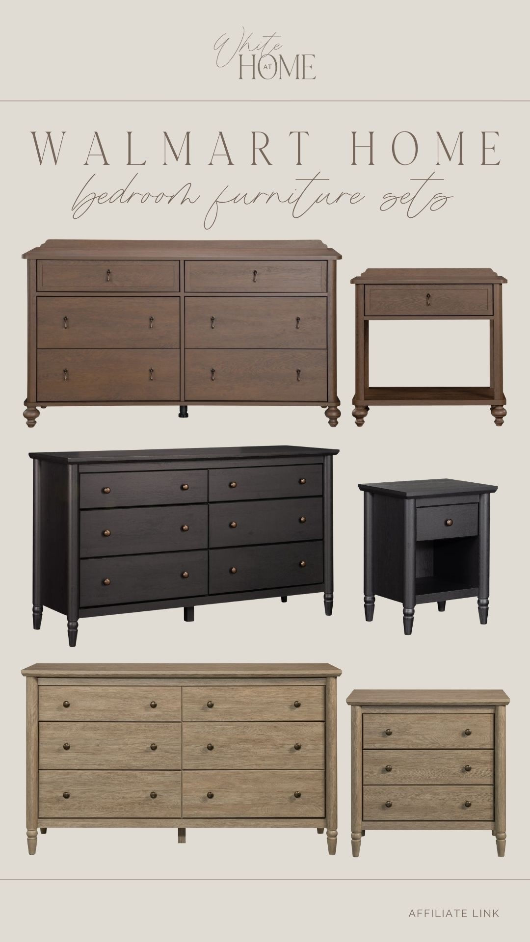 Walmart just released a brand new furniture collection and it’s so good! I love the dark warm wood tone, curved legs, and back edge. All of these pieces are affordable and high quality—under $300!!

#LTKHome