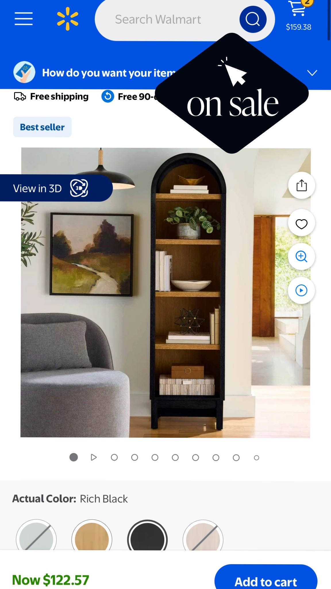 On sale for $122! Run! 

#LTKHome #LTKSaleAlert