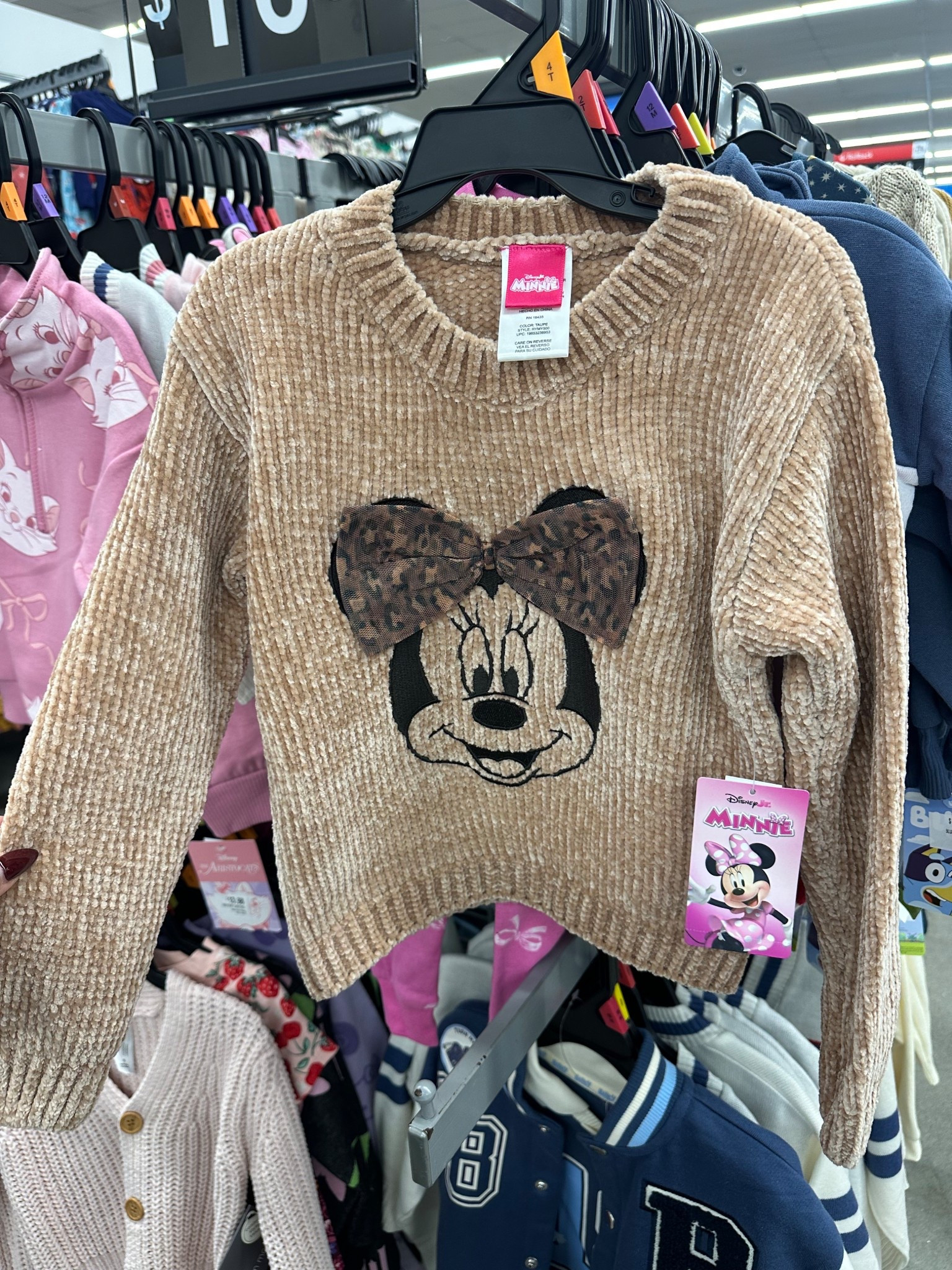 Walmart toddler girl Minnie sweater 

#LTKKids #LTKFindsUnder50