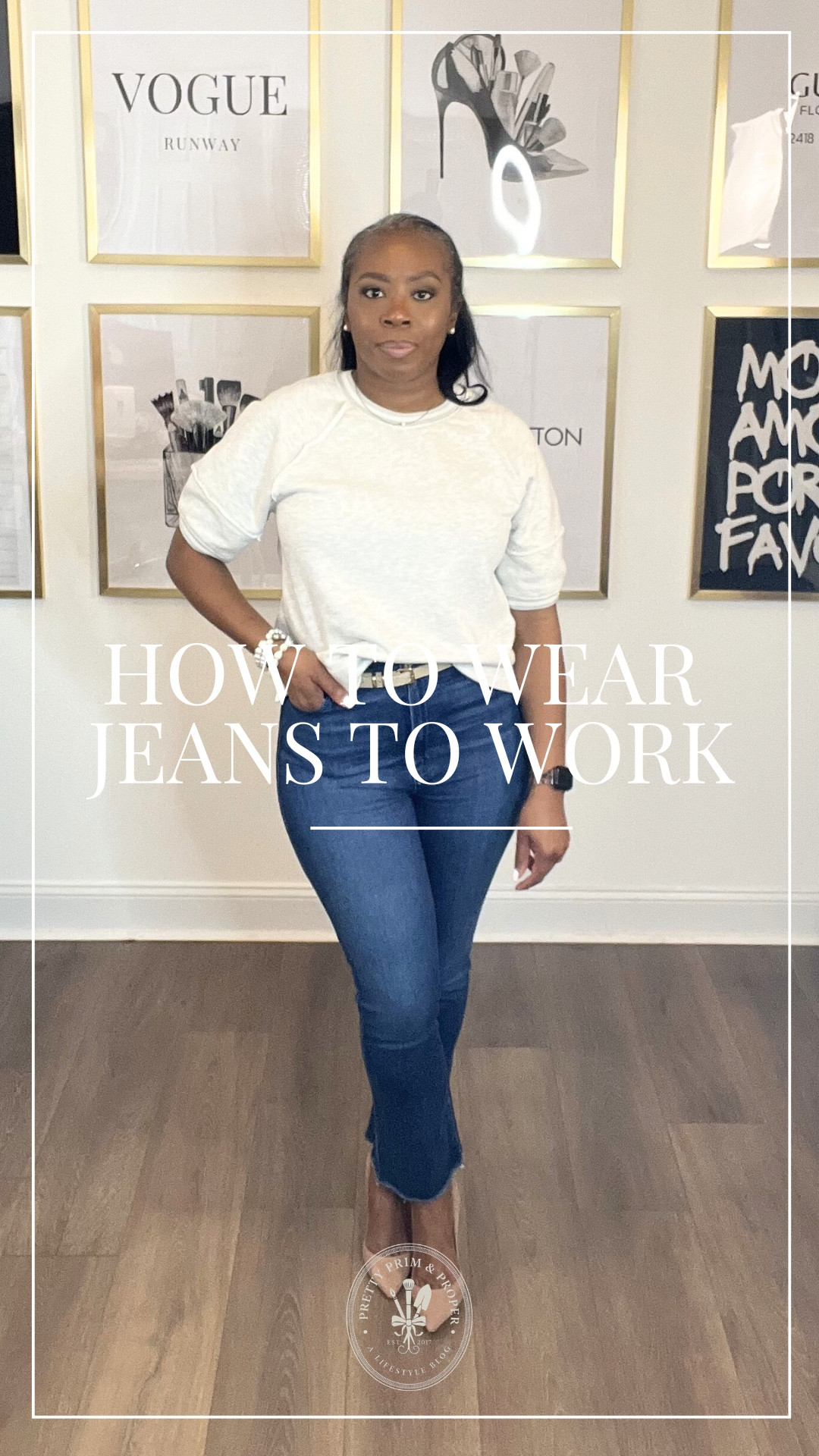 Office-ready denim 🤍

If your workplace allows jeans, this is my go-to formula: a structured top, clean medium wash denim, nude pumps to elongate the leg, and pearl accessories for a polished finish.

Easy, classic, and professional—without sacrificing comfort.

Everything is linked here ✨
 

#LTKOver40