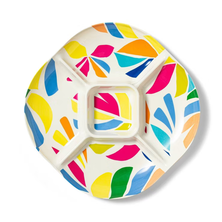 Melamine Divided Serving Platter Palm - Tabitha Brown for Target | Target