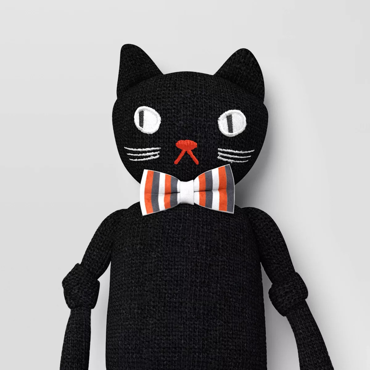 Knit Cat Sitabout Character Figurine - Hyde and EEK! Boutique™ Black | Target