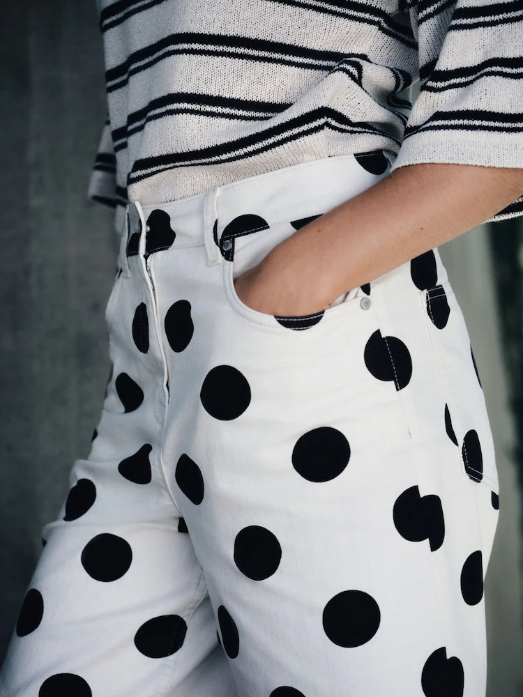 Buy Chocolate Brown Polka Dot Bermuda Cotton Chino Shorts from Next Belgium | Next EU